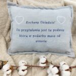 Poduszka dla Dziadka, prezent od Wnuczka na Dzień Dziadka